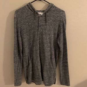 Men’s Heather Gray Hoodie Size Small